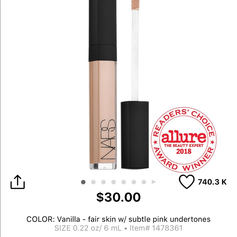 NARS Radiant Creamy Concealer Vanilla brand new